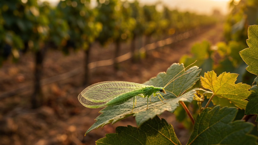 Chrysoperla carnea en vid peruana